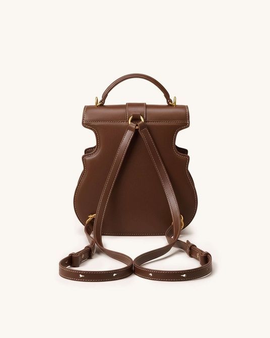 JW PEI Violin Shape Top Handle Bag DARK BROWN BG154928JWP &mdash; фото 3 из 8