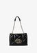 MOSCHINO Embossed Q Croco Cross Body Bag BLACK JC4041PP1P262JPLC0-000 &mdash; фото 7 из 7