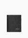 Micro Pebble Leather Monogram Logo Trifold Wallet BLACK Calvin Klein — 1/3 Фото, Картинка BAG❤BAG Купить оригинал Украина, Киев, Житомир, Львов, Одесса ❤bag-bag.com.ua