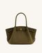 Hana Medium Faux Suede Tote Bag DARK OLIVE JW PEI — 2/8 Фото, Картинка BAG❤BAG Придбати оригінал Україна, Київ, Житомир, Львів, Одеса ❤bag-bag.com.ua