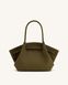 Hana Medium Faux Suede Tote Bag DARK OLIVE JW PEI — 4/8 Фото, Картинка BAG❤BAG Придбати оригінал Україна, Київ, Житомир, Львів, Одеса ❤bag-bag.com.ua