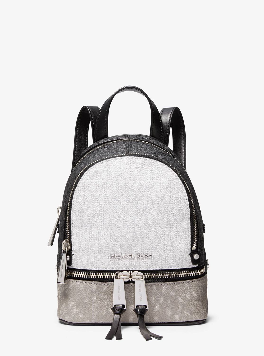 mk rhea mini logo backpack