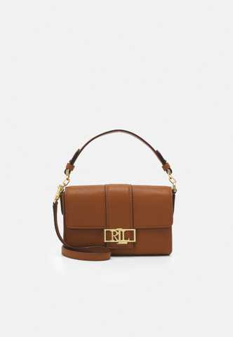 lauren ralph lauren leather spencer shoulder bag