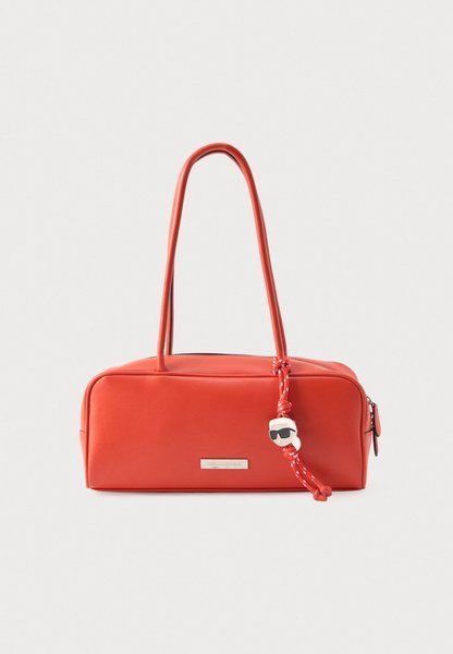 KARL LAGERFELD Ikon Smooth Shoulder Bag Handbag Grapefruit GRAPEFRUIT B1W30005-2LP &mdash; фото 1 из 4
