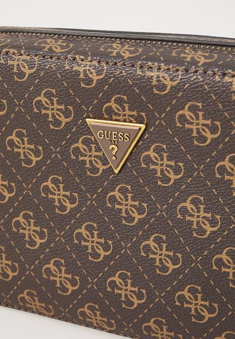 GUESS Milano Mini Camera Bag Crossbody Bag Brown / Ochre PMMILOP5245 &mdash; фото 5 из 6