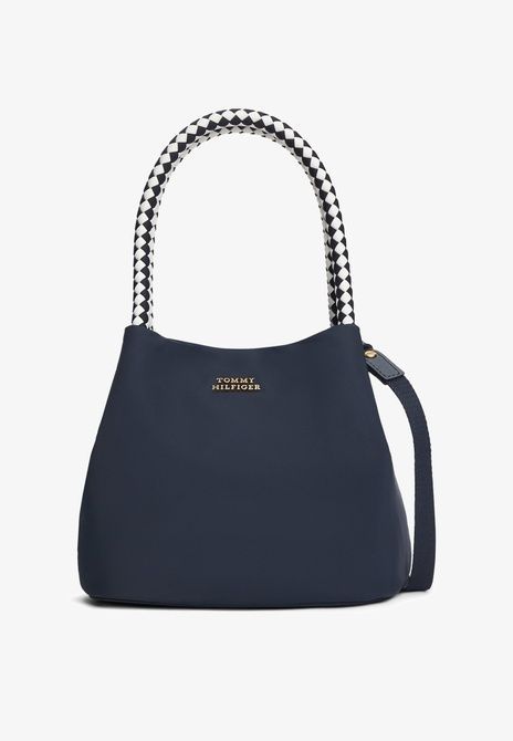 TOMMY HILFIGER Marina Bucket Handbag Space blue AW0AW18831-DW6 &mdash; фото 2 из 5