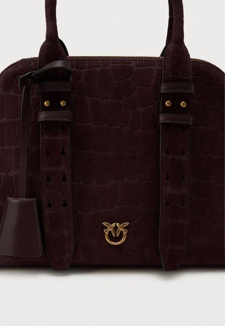 Pinko Bowling Bag Medium Cross Body Bag Rosso Mogano / Antique Gold-Coloured 105906--LA7Q — фото 4 з 4 купити в BAG❤BAG Pinko Bowling Bag Medium Cross Body Bag Rosso Mogano / Antique Gold-Coloured 105906--LA7Q — фото 4 з 4