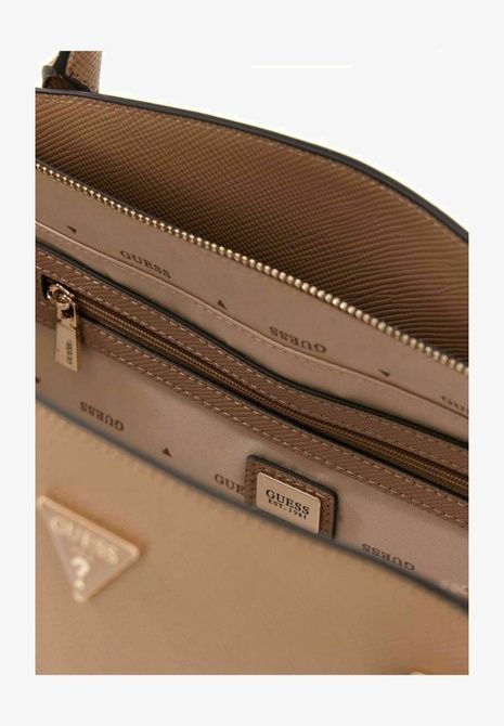 GUESS Gilda 3 Compartment Satchel Handbag Beige BG150460GUE &mdash; фото 3 из 4