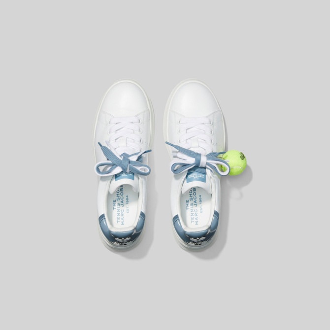 The Tennis Shoe WHITE / BLUE MARC JACOBS — Фото, Картинка BAG❤BAG Купить оригинал Украина, Киев, Житомир, Львов, Одесса ❤bag-bag.com.ua