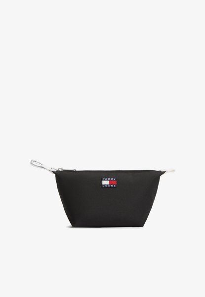 TOMMY HILFIGER Daily Washbag Wash Bag Black BLACK AW0AW18582-BDS &mdash; фото 1 из 4