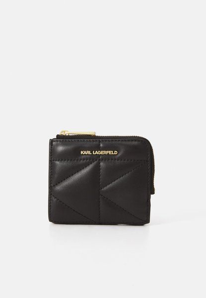 KARL LAGERFELD Kuilt Bifold Wallet Wallet Black BLACK A4W32039-992 &mdash; фото 1 из 9