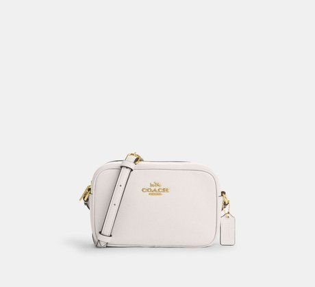 COACH Mini Jamie Camera Bag Gold / Chalk CQ875 &mdash; фото 1 из 8