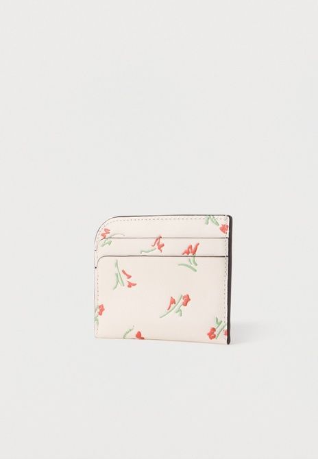 Kate Spade New York Devin Vibrant Buds Printed Card Holder Wallet Cream / Multi-coloured KO587-CU3 &mdash; фото 2 из 4