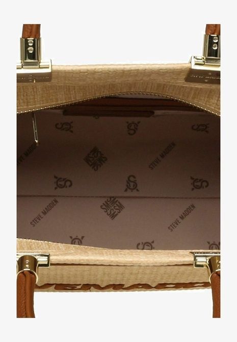 Steve Madden Tote Bag Natural Nat Natural Nat BG140944SM &mdash; фото 3 из 5