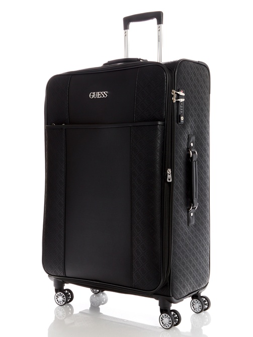 Ninnette 28" 8-Wheel Suitcase BLACK GUESS — Фото, Картинка BAG❤BAG Купить оригинал Украина, Киев, Житомир, Львов, Одесса ❤bag-bag.com.ua