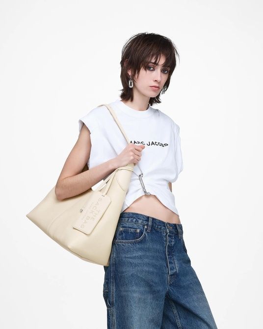 MARC JACOBS Belted Sack Bag CLOUD WHITE 2P6HSH027H01 &mdash; фото 2 из 5