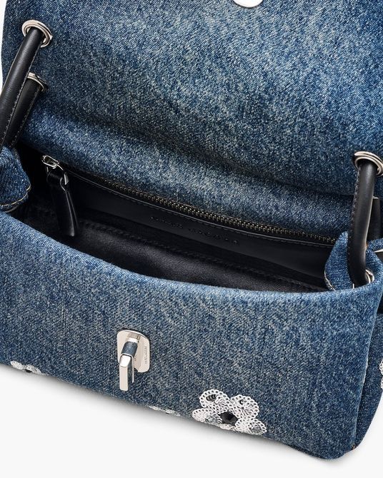 MARC JACOBS The Sequin Daisy Denim Mini Dual Bag Vintage indigo 2S5HSC007H03 — фото 5 из 7 купить в BAG❤BAG MARC JACOBS The Sequin Daisy Denim Mini Dual Bag Vintage indigo 2S5HSC007H03 — фото 5 из 7