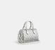 COACH Boxed Mini Rowan Crossbody Bag And Mirror Bag Charm Set In Signature Canvas SILVER CX186 &mdash; фото 2 из 7