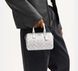 COACH Boxed Mini Rowan Crossbody Bag And Mirror Bag Charm Set In Signature Canvas SILVER CX186 &mdash; фото 7 из 7
