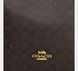 COACH Laurel Large Shoulder Bag In Signature Canvas Gold / Walnut / Black CY685 &mdash; фото 8 из 8
