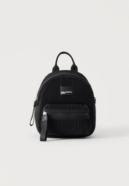 KARL LAGERFELD Pleat Backpack Backpack BLACK B3W30245-999 &mdash; фото 1 из 4