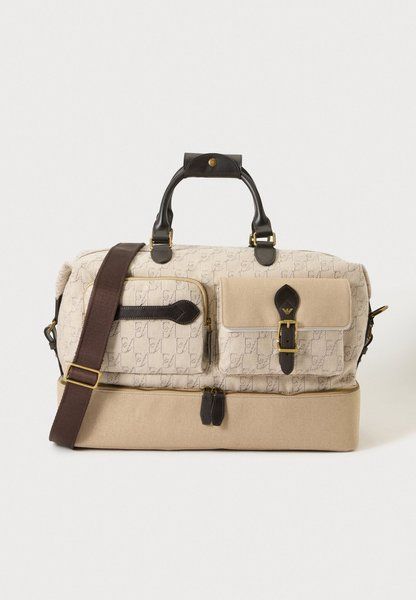 Armani Holdall Weekend Bag Beige EM006546 AF27571-U1041 &mdash; фото 1 из 5