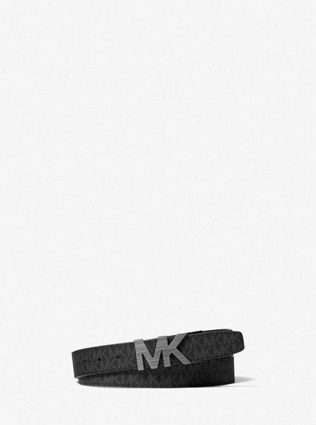 Reversible Logo and Leather Belt BLACK MICHAEL KORS — Фото, Картинка BAG❤BAG Купить оригинал Украина, Киев, Житомир, Львов, Одесса ❤bag-bag.com.ua
