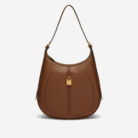 DeMellier The Siena Hobo Tan Small Grain D109-SG-M32-1 &mdash; фото 1 з 17