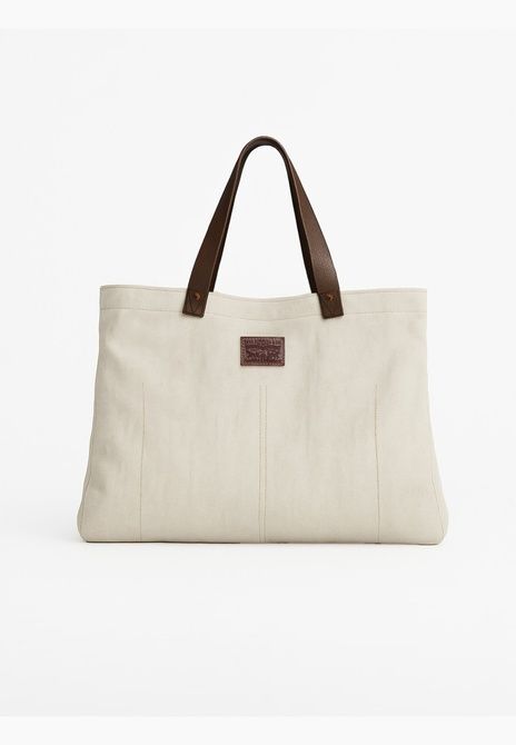Levi's Heritage All Day Tote Tote Bag ECRU 005D7-0000 &mdash; фото 2 из 6