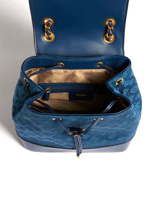 Kimi Velvet Backpack BLUE GUESS — Фото, Картинка BAG❤BAG Купить оригинал Украина, Киев, Житомир, Львов, Одесса ❤bag-bag.com.ua