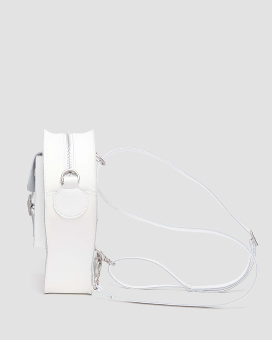 Heart Shaped Leather Backpack White KIEV Dr. Martens — Фото, Картинка BAG❤BAG Купить оригинал Украина, Киев, Житомир, Львов, Одесса ❤bag-bag.com.ua