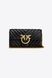 Love Bag Chevron purse BLACK-ANTIQUE GOLD Pinko — 1/7 Фото, Картинка BAG❤BAG Купить оригинал Украина, Киев, Житомир, Львов, Одесса ❤bag-bag.com.ua