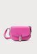 Pinko Saddle Mini Cross Body Bag Rosa / Silver-Coloured 103831A1ZX-P22E &mdash; фото 1 з 4