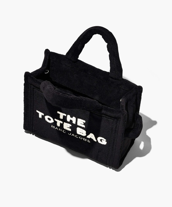 The Terry Medium Tote Bag BLACK MARC JACOBS — Фото, Картинка BAG❤BAG Купить оригинал Украина, Киев, Житомир, Львов, Одесса ❤bag-bag.com.ua