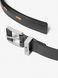 MICHAEL KORS Cutout Leather Blend Belt Black / Silver MKWB528995 &mdash; фото 2 з 2