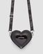 Mini Heart Shaped Leather Bag Black Kiev+Patent Lamper Dr. Martens — 2/9 Фото, Картинка BAG❤BAG Купить оригинал Украина, Киев, Житомир, Львов, Одесса ❤bag-bag.com.ua