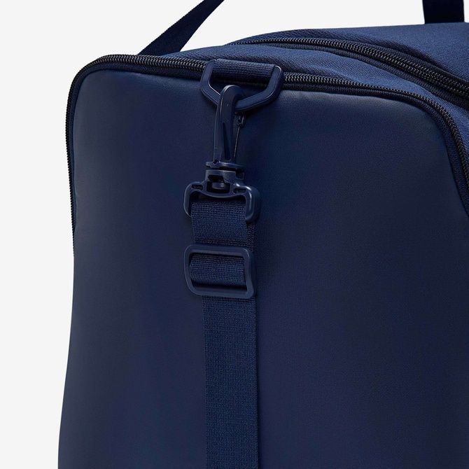 Nike Brasilia Training Duffel Bag (Small, 40L) Midnight navy / Black / White IB4394-410 &mdash; фото 7 из 10