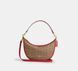 COACH Aria Shoulder Bag In Signature Canvas Im / Tan / Carnation CCL26 &mdash; фото 1 з 10