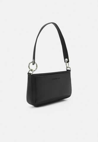 Calvin Klein Jeans SCULPTED MONO SHOULDER POUCH - Handbag - black 