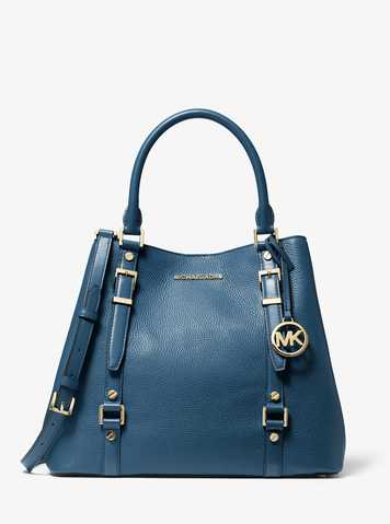 michael kors bedford tote blue