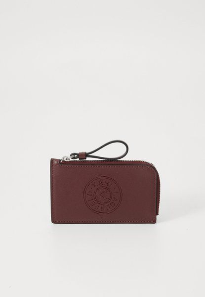 KARL LAGERFELD Circle Zip Wallet Windsor Burgundy Windsor Burgundy A4W32024-548 &mdash; фото 1 из 4