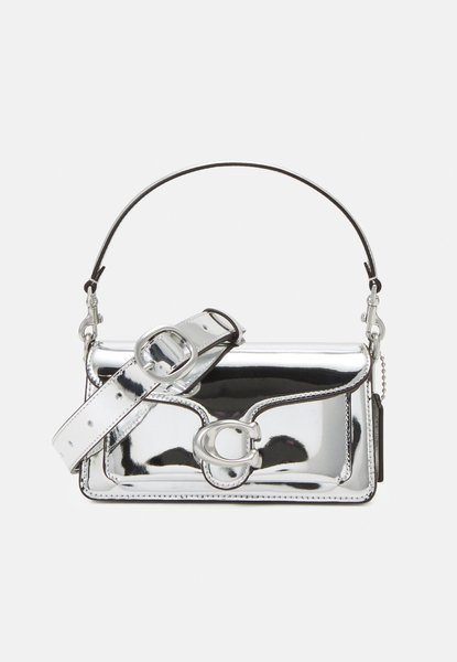 METALLIC TABBY SHOULDER Bag 20 - Handbag Silver-coloured COACH — Фото, Картинка BAG❤BAG Купить оригинал Украина, Киев, Житомир, Львов, Одесса ❤bag-bag.com.ua