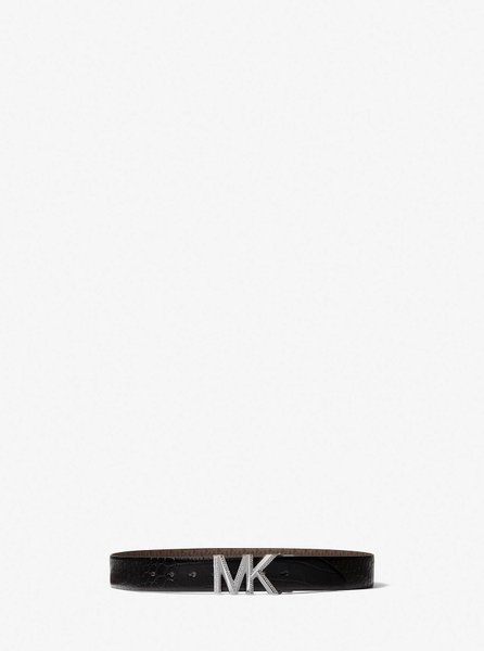 6-in-1 Logo and Crocodile Embossed Leather Belt Gift Set Brown / Black MICHAEL KORS — Фото, Картинка BAG❤BAG Купить оригинал Украина, Киев, Житомир, Львов, Одесса ❤bag-bag.com.ua