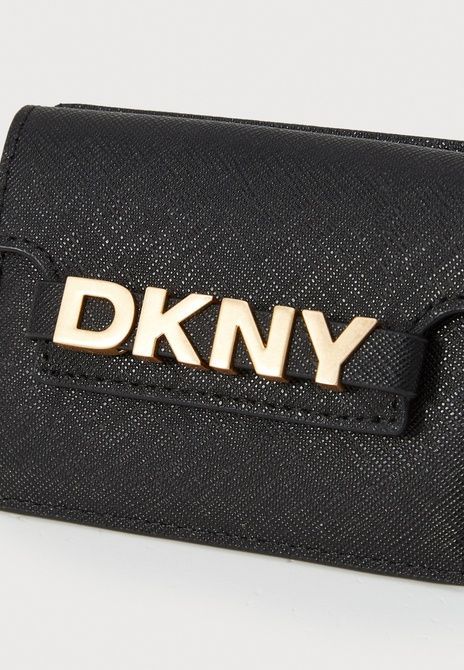 DKNY Avril Cardcase Wallet Black / Gold-coloured R52ZKM22 &mdash; фото 5 из 5