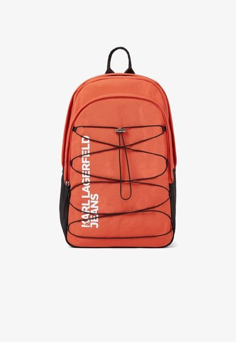 KARL LAGERFELD Utility String Backpack Backpack ORANGE B2M30160-B14 &mdash; фото 2 из 5