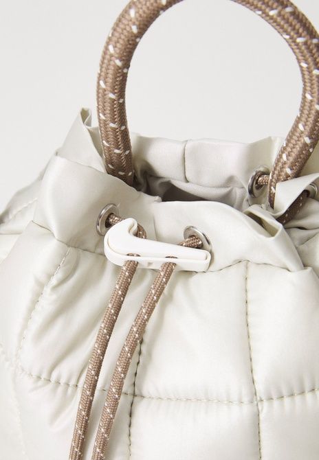 Nike Puffle Tiny Tote Cross Body Bag Light Bone / Mink Brown HQ6709-072 &mdash; фото 4 з 4