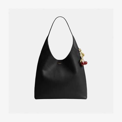 ᐉ COACH BROOKLYN SHOULDER Bag 39 - Tote Bag BLACK CU044-B4/BK