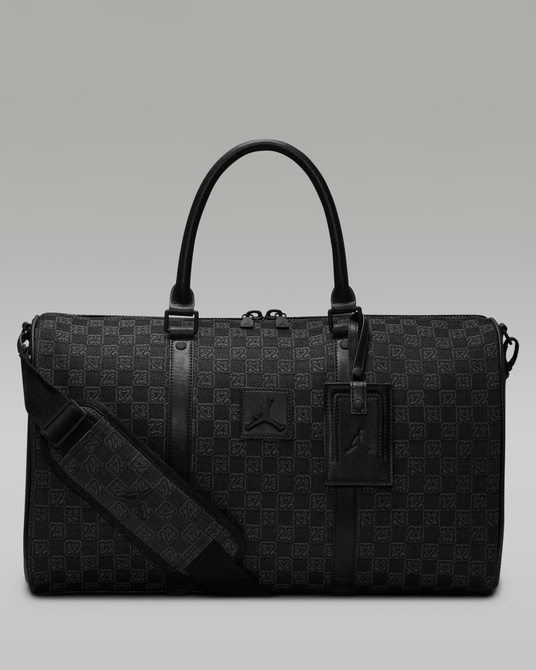 Monogram Duffle Bag (25L) BLACK Jordan — Фото, Картинка BAG❤BAG Придбати оригінал Україна, Київ, Житомир, Львів, Одеса ❤bag-bag.com.ua