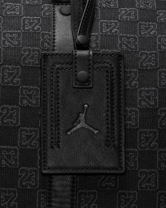 Monogram Duffle Bag (25L) BLACK Jordan — Фото, Картинка BAG❤BAG Придбати оригінал Україна, Київ, Житомир, Львів, Одеса ❤bag-bag.com.ua