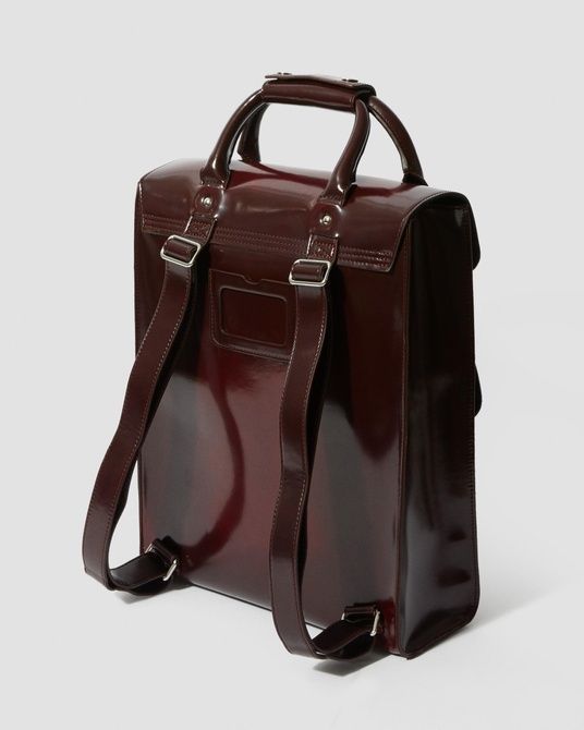 Dr. Martens Vegan Backpack Cherry red oxford rub off AC989601 &mdash; фото 8 з 9